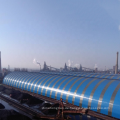 Große Spannweite Stahlraum Rahmen Fachwerk Dach Trocken Kohleschuppen Aufbewahrungsdesign